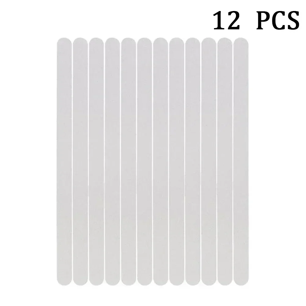 Anti-slip Strips Bathtub Shower Mat Non Slip On Tiles Grip High Quality PEVA Pad Stickers 12PCS White Anti Slip