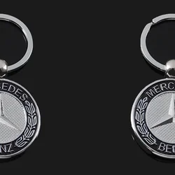 For W202 W204 W124 W176 GLA CLS GLE CLA W220 E300 E320 Car Keychain Pendant Auto Key Chain Key Holder Accessories