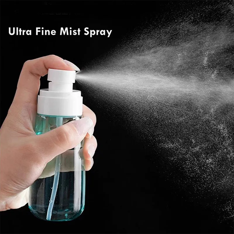 Travel Portable Spray Bottle Mini Reusable Subpackage Bottle Fine Mist Nozzle Cosmetic Makeup Remover Lotion Spray Empty Bottle