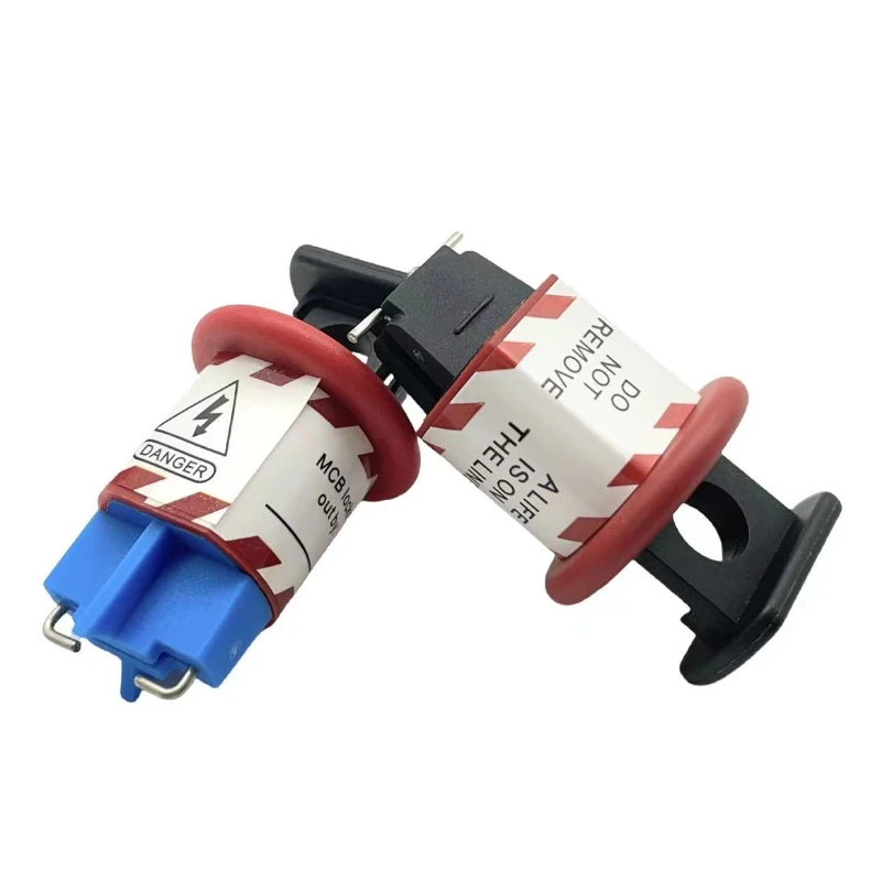 1PCS Electrical Safety Lockout Circuit Breaker Lock Miniature Air Switch Breaker Lockout for Power Isolation pinout