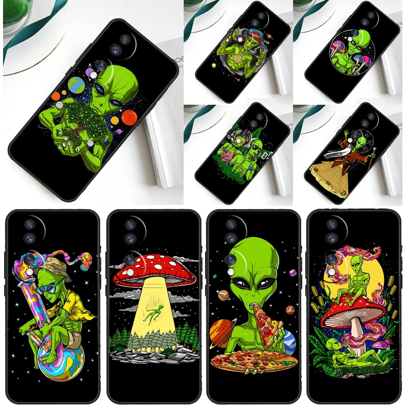 Space Alien Magic Case For Honor 200 Pro 50 70 90 X9a X8a X8 X9 X8b X9c X9b Honor Magic 7 Lite 5 6 Pro Cover