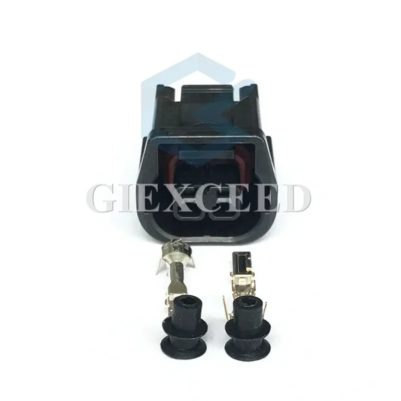 

Комплект из 2-х 2-контактных разъемов AC Assembly 6189-7408 6189-1408 для автомобильных фар, противотуманных фар и дневных ходовых огней для Honda Crown, URV, Civic