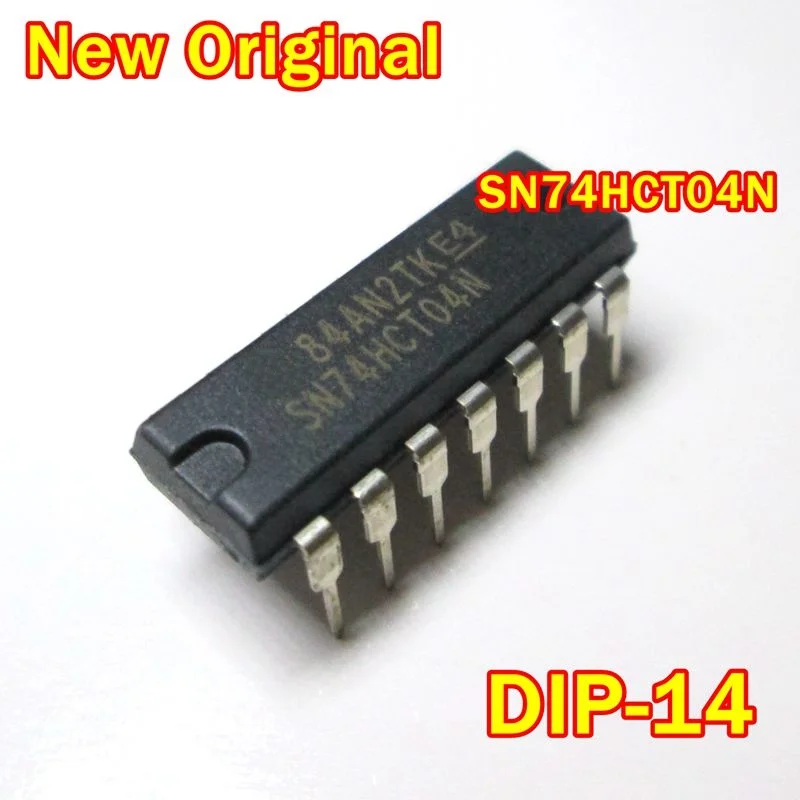 1Pcs to 100Pcs New Original Sn74Hct04N Dip-14 Hex Inverters