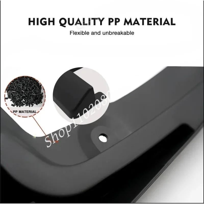 BYD Sealion 07/7 2024-25 4pc Black Mud Flaps - Image 5