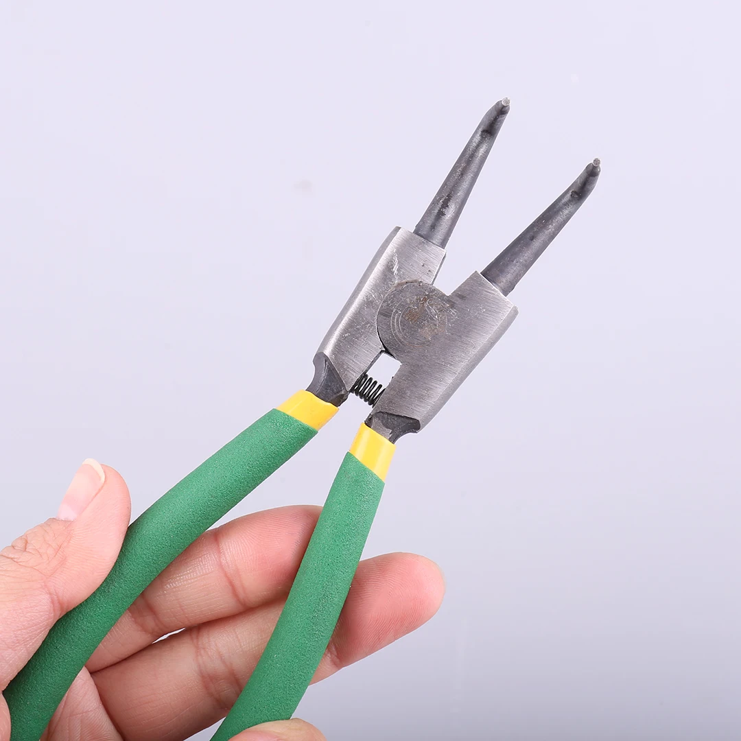 1 Piece CZ 6" Circlip and Snap Ring Pliers Internal External Straight Curved Retain Snap Ring Pliers