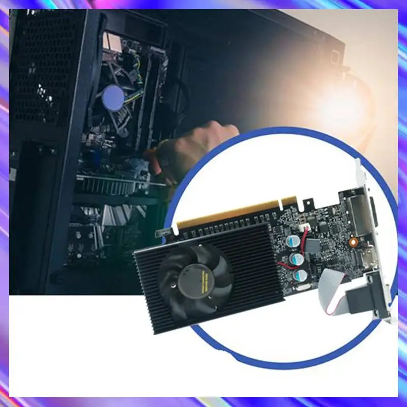 

Видеокарта 5X GT730 2 ГБ GT730 DDR3, 64-битные видеокарты DDR3, видеокарта GT 730 DDR3, совместимая с