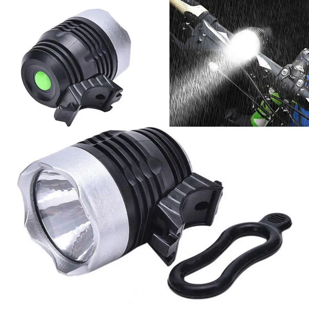 Bike Light 3 Modes Waterproof Plastic Bicyle Front Headlight Headlamp for Bike Bicycle Led Light Bicycle Headlight