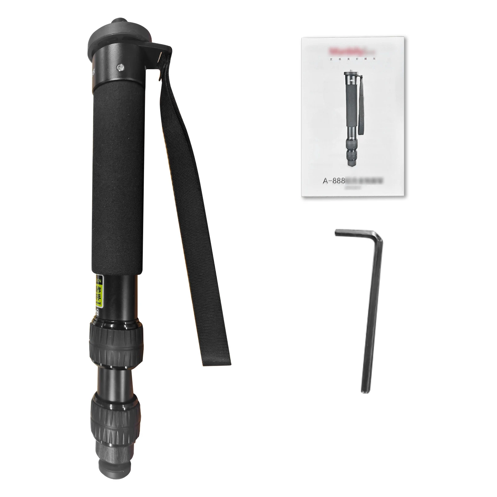 

Штатив для фотокамеры 61 дюйм, монопод с 7 секциями, портативный, для путешествий, для видеосъемки, с ремешком на запястье