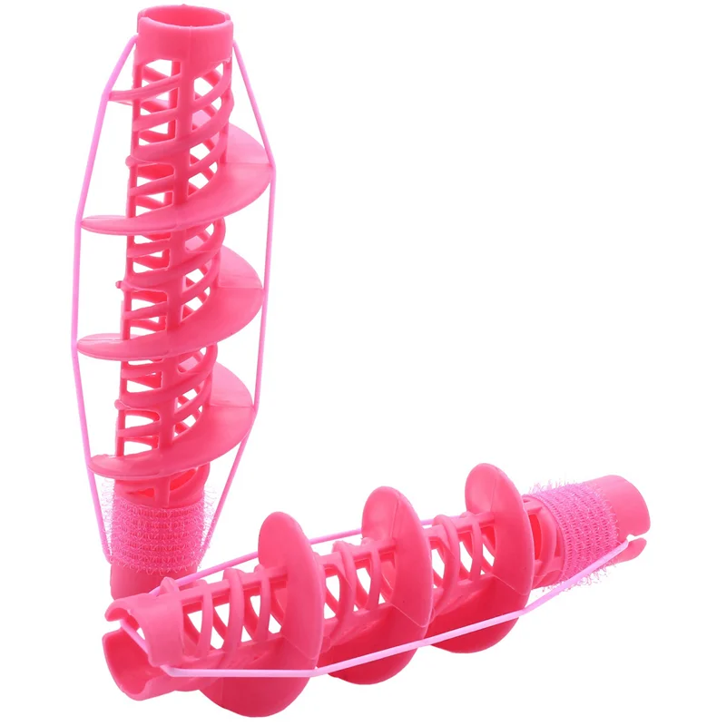 12Pcs Hair Styling Tools Hair Care Natural Big Wave Curls Rollers Curlers Curling Styling Tool view 3