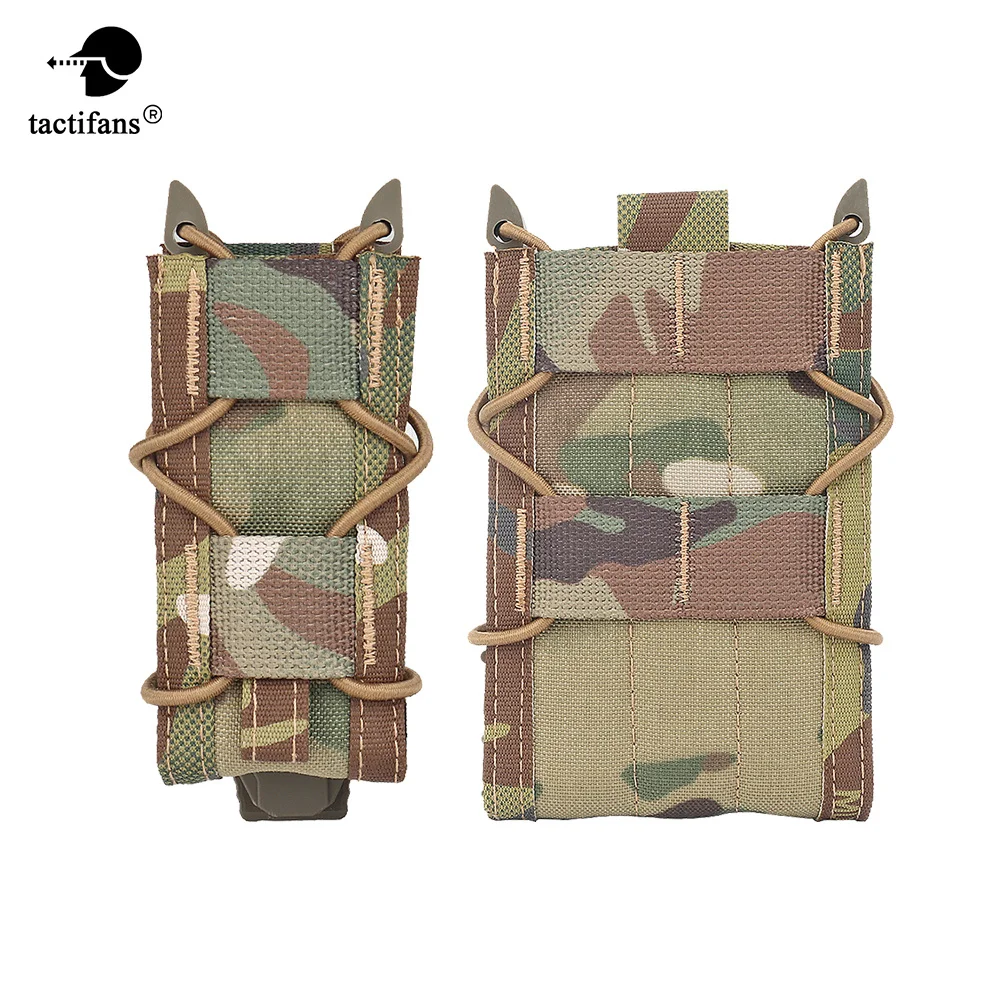 Paintball 9mm 5.56 Single Magazine Pouch Nylon M4 AK SMG Mag Storage Holder Malice Clip For Tactical Belt Airsoft Hunting Vest