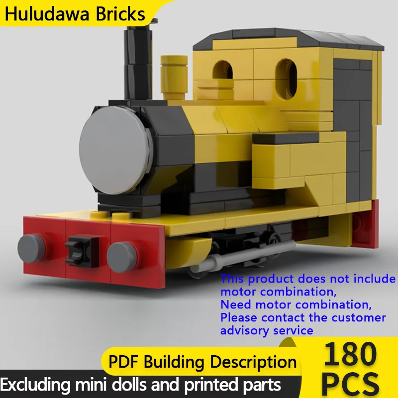 

Популярный конструктор MOC по мотивам аниме: Модульный поезд на узкой коле, технологичные строительные блоки, подарки для детей на праздники, набор для сборки игрушек