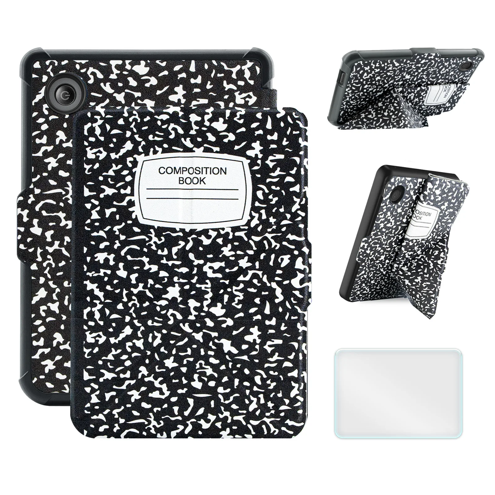 

Case For 6" Kobo Clara Colour/BW (2024)/2E (2022) Ereader, Includes a Screen Protector - 6 Inch Premium PU Leather Cover with A