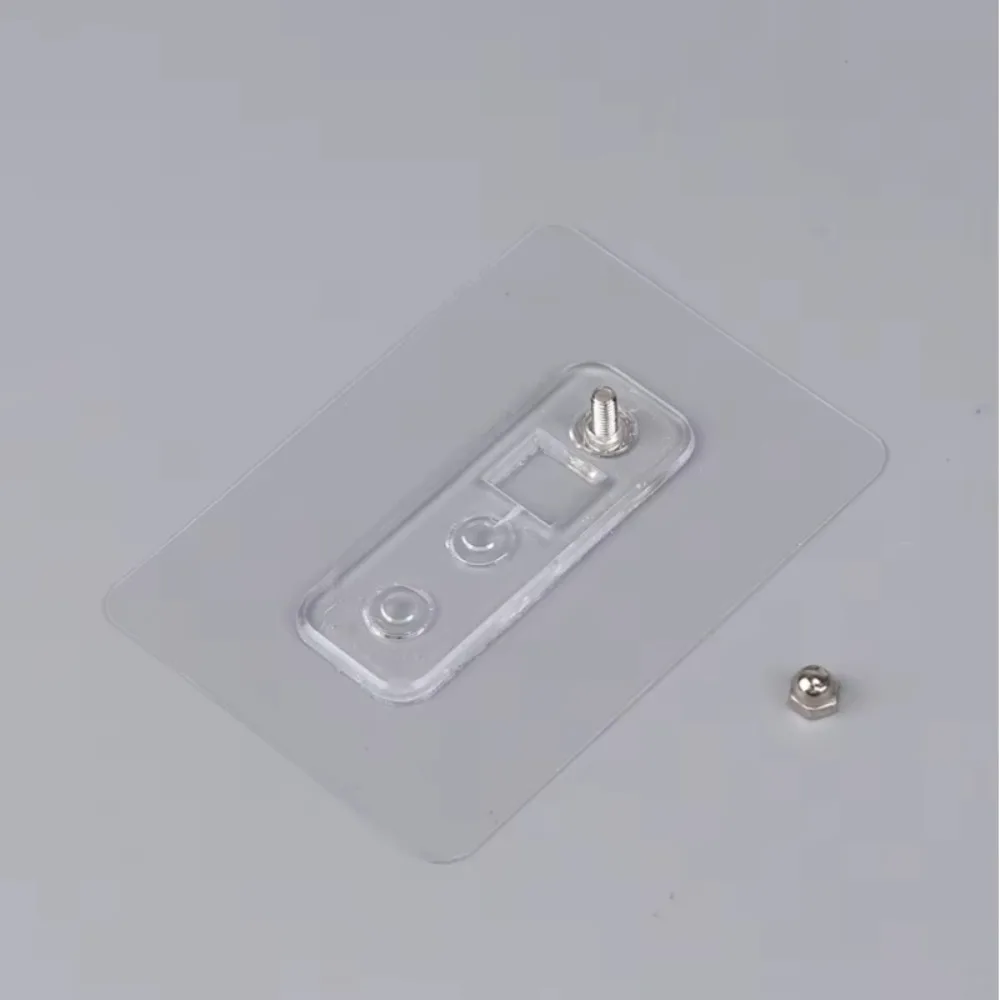 5Pcs No-punch Screw Sticker Strong Non-marking Hangers Nail-free Hooks Sticky Hooks Load-bearing Screws No-punch Screw Sticker