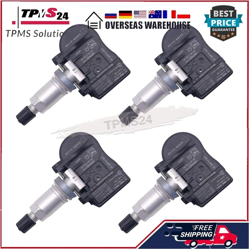 Imagen 2 del producto 4 Uds Sensor de presión de neumáticos 52933-D4100 TPMS para 2017 2018 2019 KIA Optima Sportage Sorento Genesis Ioniq 52933D4100 52933-D9100