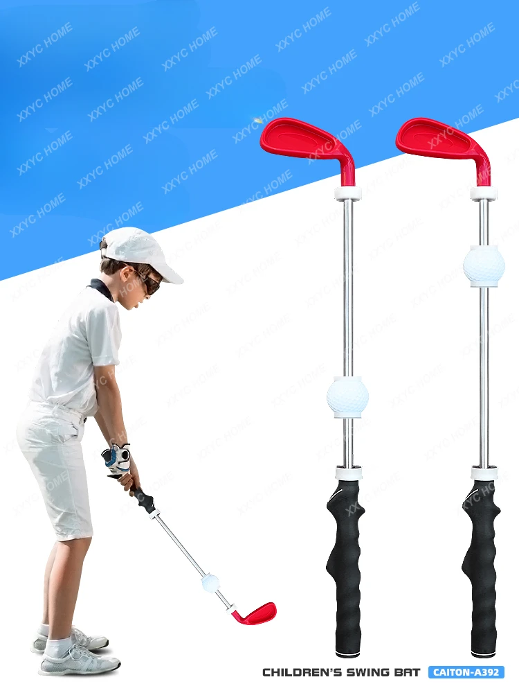 Golf Children Swing Stick Teenagers Magnetic Golf Swing Simulator Beginner Auxiliary Trainer