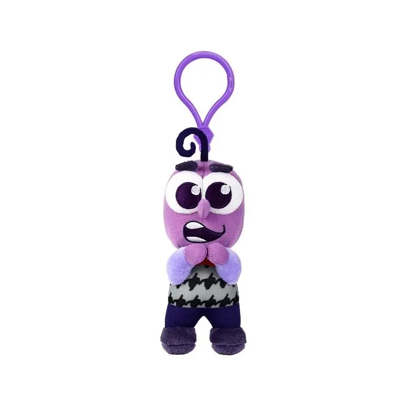 Original Potdemiel Disney Pixar Inside Out 2 Plush Keychain Pendant Collectible Bag Charm Cute Stuffed Doll Gift for Girls