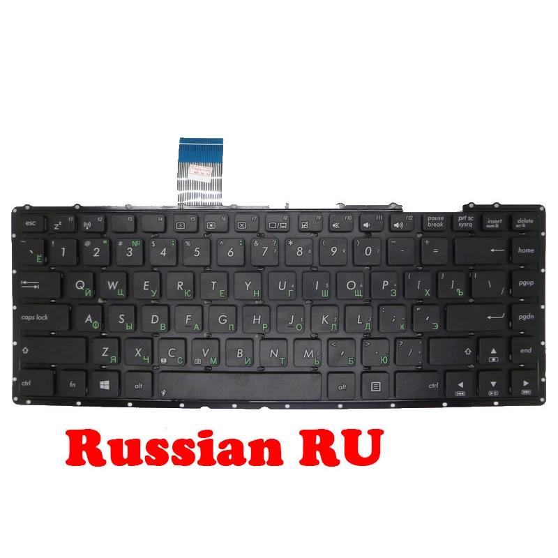 Laptop Keyboard For ASUS X401 X401U X401A F401A F401U R402A R402U S401A S401U Bulgaria BG/Russian RU/France FR/UK/Slovenian/US