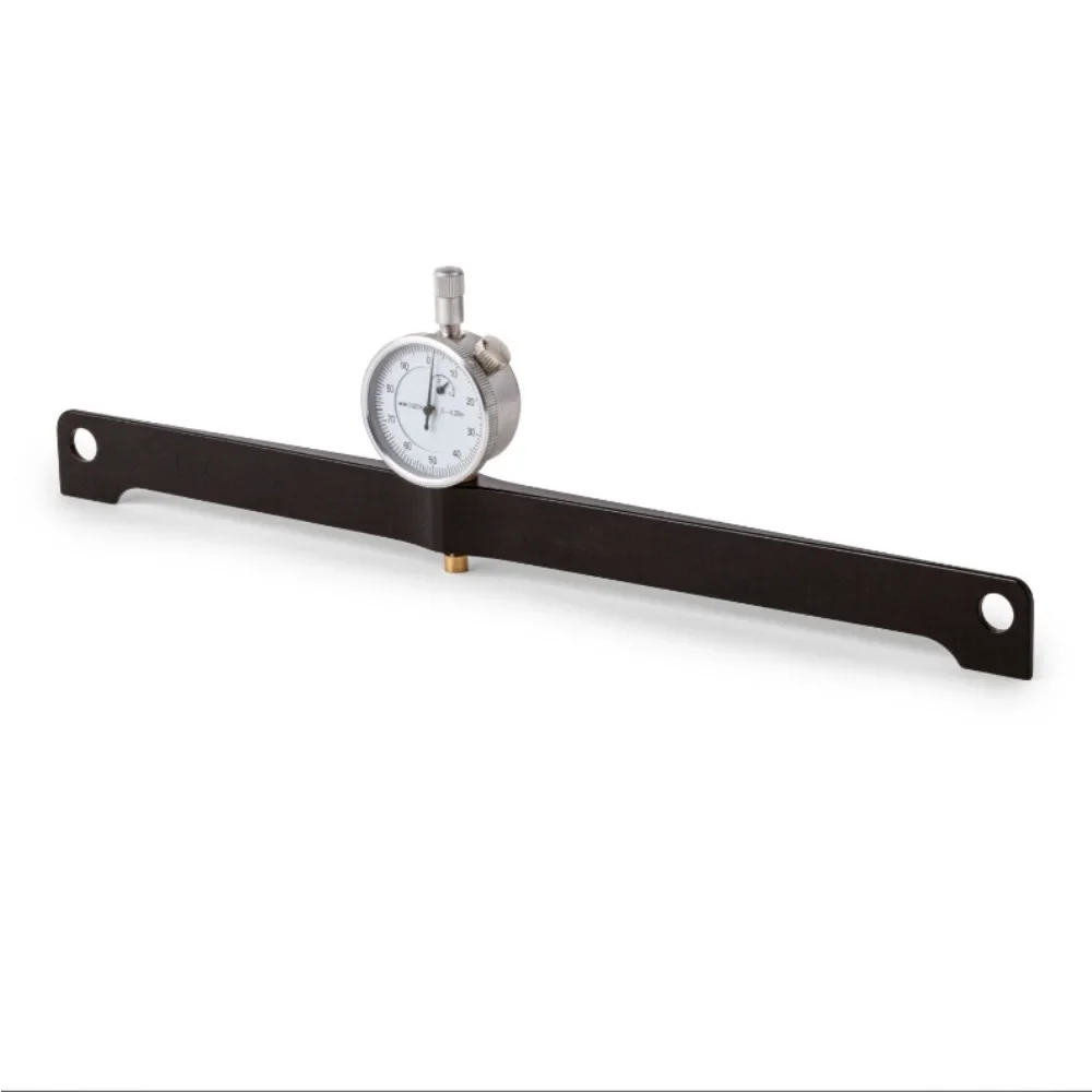 Folk Guitar Neck Curvature Measurement Dial Gauge Reset Calibration Tool for Musical Instrument Maintenance