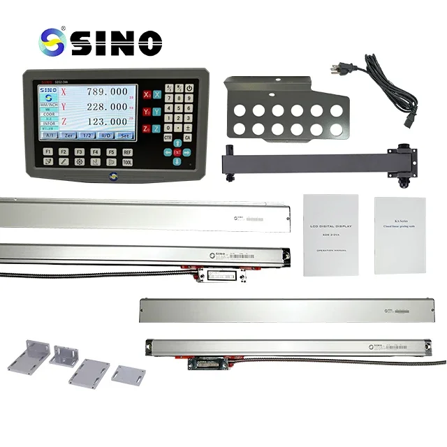 High Speed Lathe Tools Scale Sino Ka500 Linear Encoder Ruler For Lathe Milling Grinder Drill Machine 1020mm