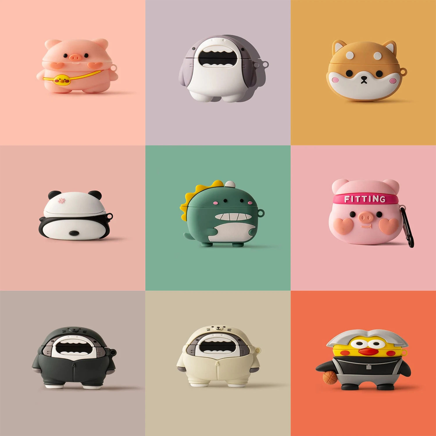 Für Beats Studio Buds Cse Cartoon Silikon Abdeckung Für Beats Studio Buds Plus Kopfhörer Lade Box Zubehör