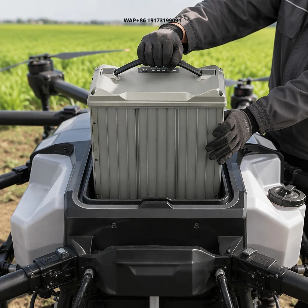 18S 75.6V 30000mAh  Li-Po Battery Smart BMS High Discharge Battery Pack for 50L Agricultural Spraying Plant Protection UAV