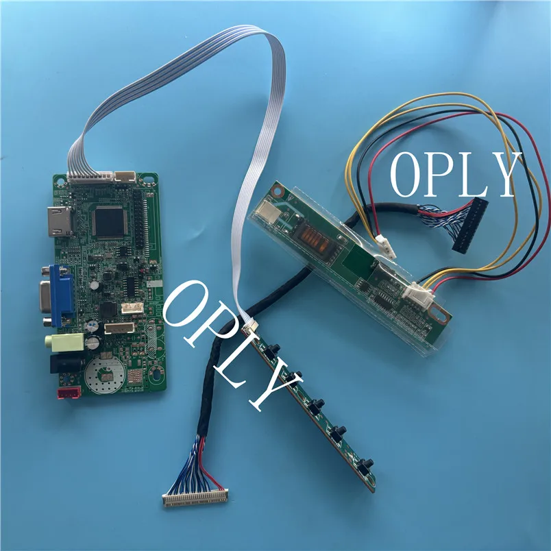 HDMI-Compatible VGA 58C Controller board for QD14TL02 QD14TL02 QDI QD14TL02 1280X800 LCD panel screen monitor DIY 14