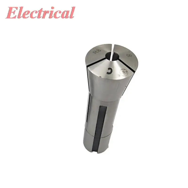 1PC Metal Taper Shank R8 Spring Collet for Milling Machine 65Mn Material Coarse Thread(M12X1.75) Fin thread(7/16-20 1.25)