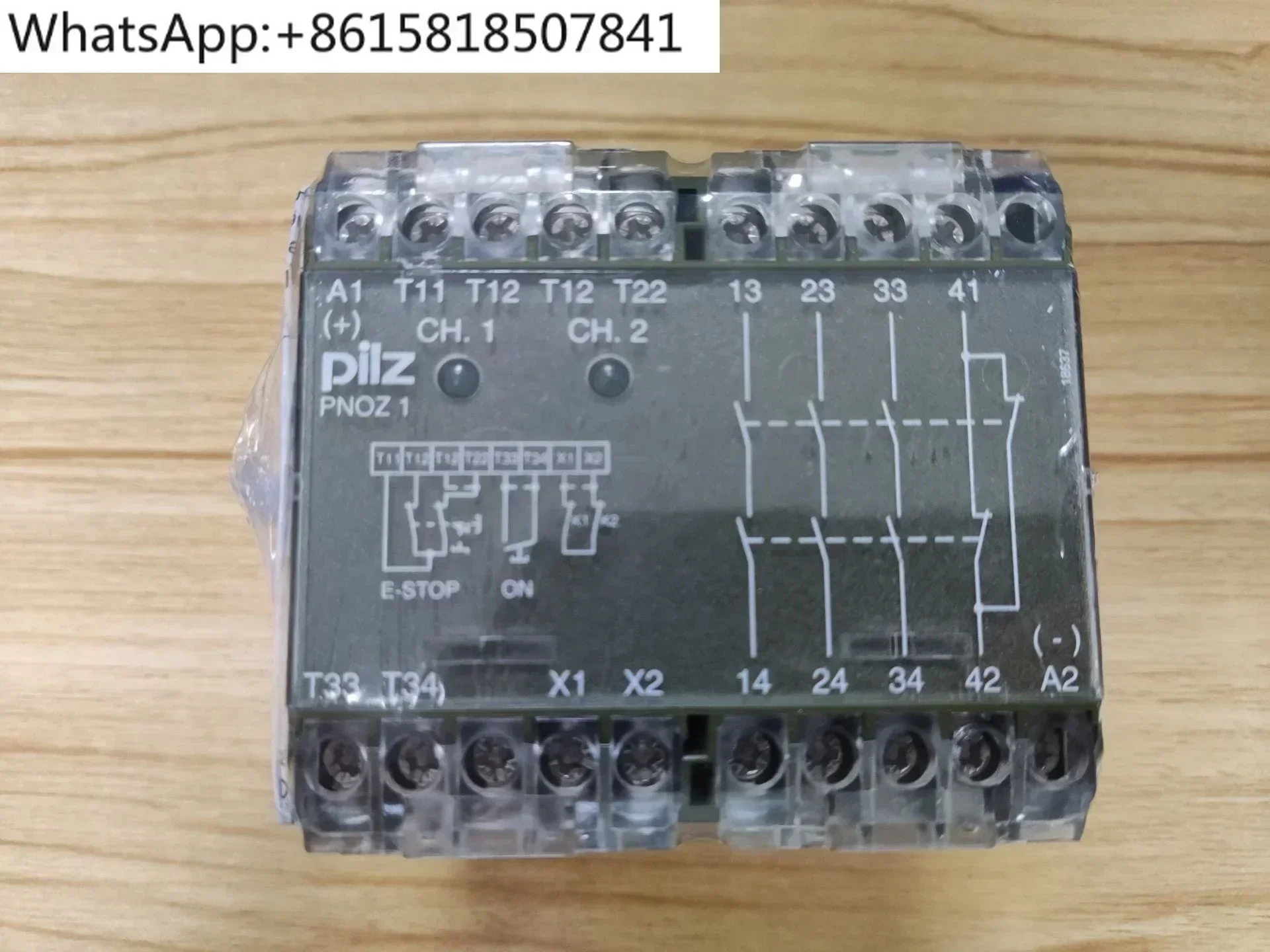 Pilzs PNOZ 1 24VDC 3S10 475695 Safety Relay
