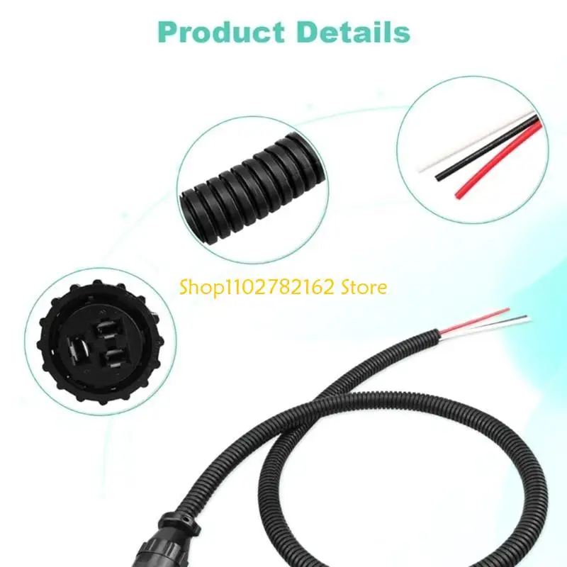 547B 187103A1 86511459 RE37651 AP459 Replacement Tractor 3 Pin Wire Harness Cable For Tractor Combine Cotton Pickers