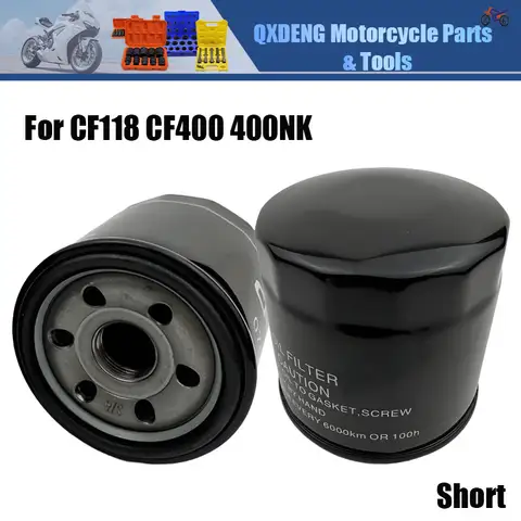 1PCS ATV UTV Motorcycle Oil Filter Replacement For CFMOTO C​F118 CF400 400NK CF500 450SR 450MT 450NK CF650 650MT 650NK 650GT