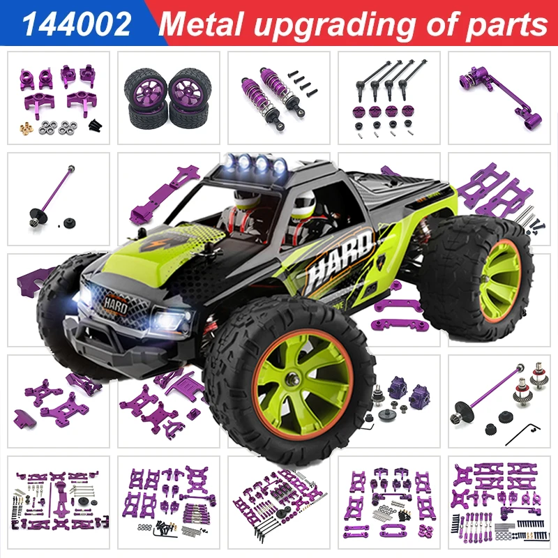 

Metal Upgrade and Modification Steering Group Assembly for WLtoys 144010 144001 144002 124016 124017 124018 124019 RC Car Parts