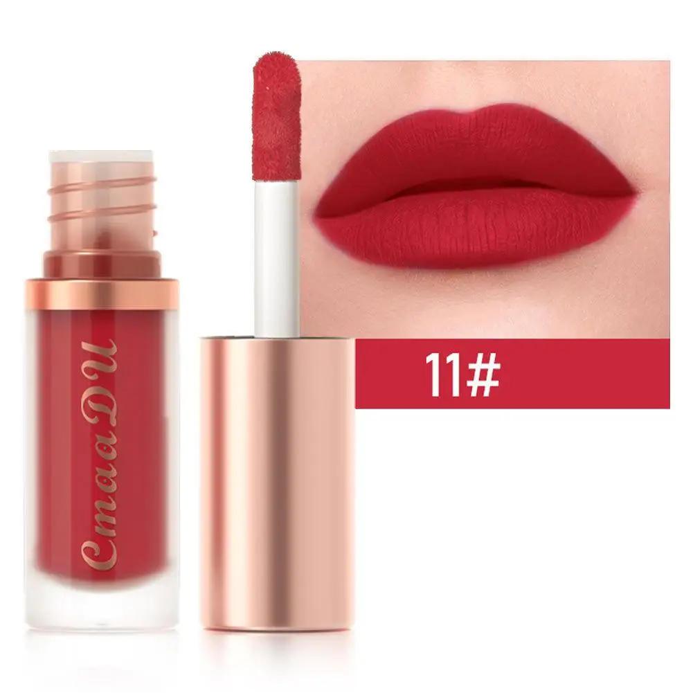 1 Stuks Waterdichte Matte Fluwelen Lip Glazuur Hydraterende, Niet Cup Non-Stick, Duurzaam Om Lippenstift Te Glanzen, Gemakkelijk Lang Vervagen Lip Make-Up N8g8