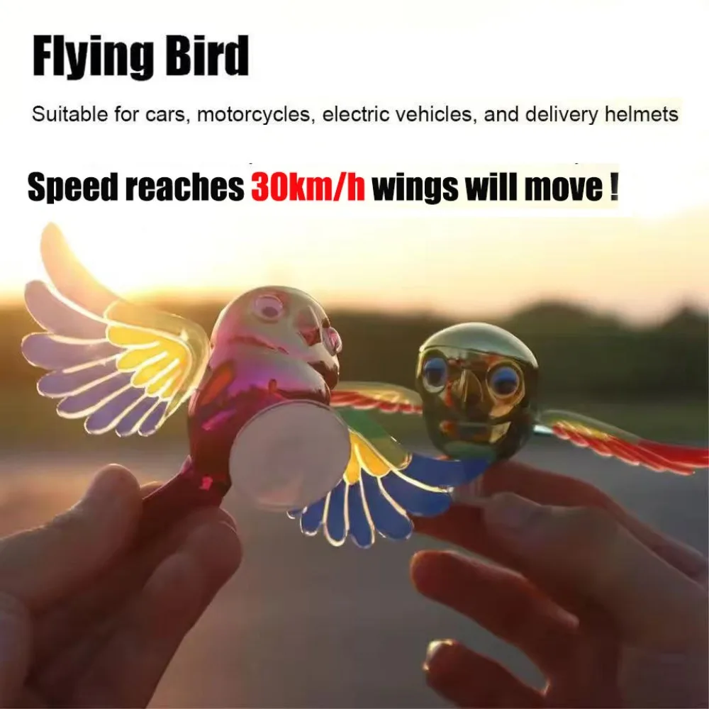 

Горячий стиль, летающая птица, мотоцикл, автомобиль, креативная декоративная деталь, подключаемая на ветру, украшение автомобиля, имитация птиц