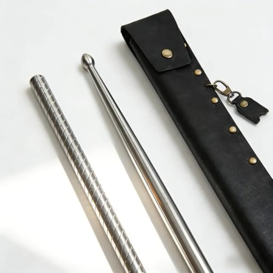 

Барабанные палочки из нержавеющей стали для тренировок, прочные металлические палочки для развития силы и контроля запястья, тренировочные барабанные палочки.