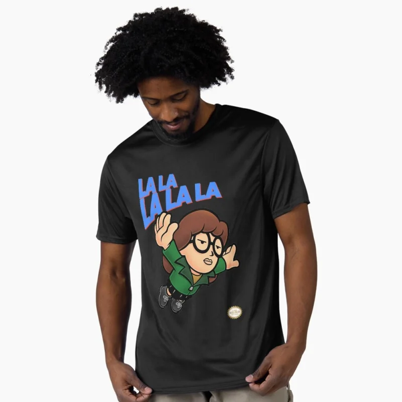 

Retro Sick sad world Daria tv show Gift t shirt 90s Nostalgia cartoon printed Graphic Clothes Y2K clothing 0331 Large size Tops