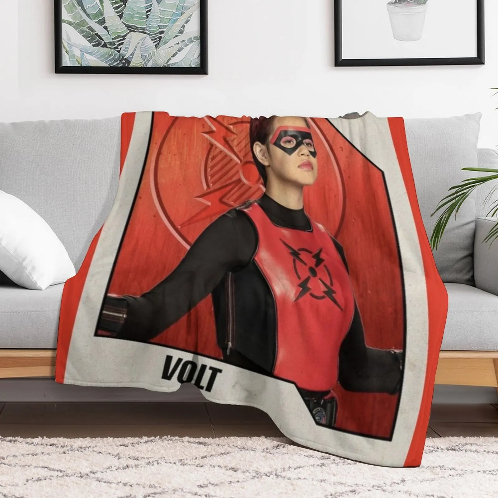 Volt Throw Blanket Vintage Retros Blankets