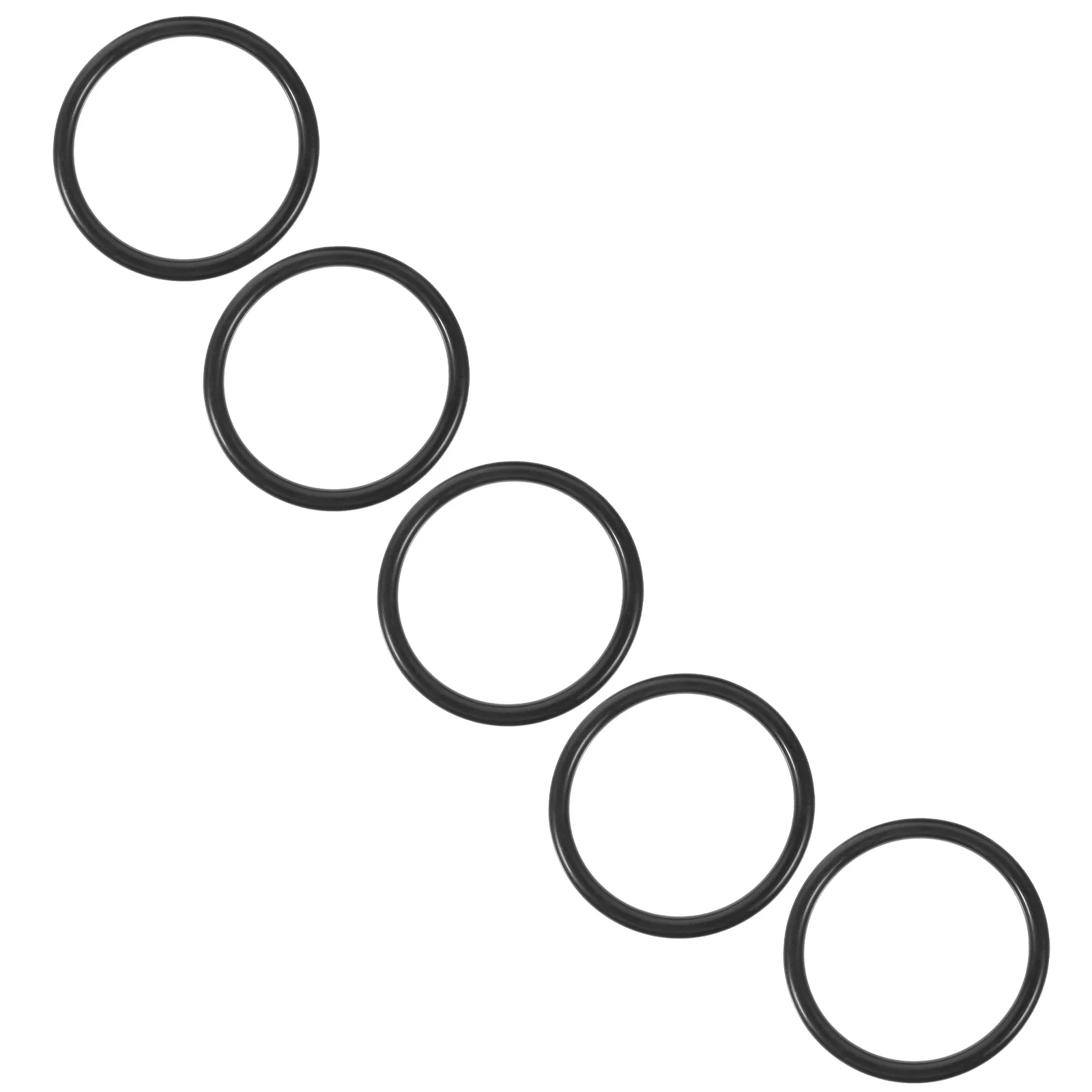 

5 PCS Music Bowl Washer Meditation O- Rubber Cushion Sound Ring Set Singing Gasket for