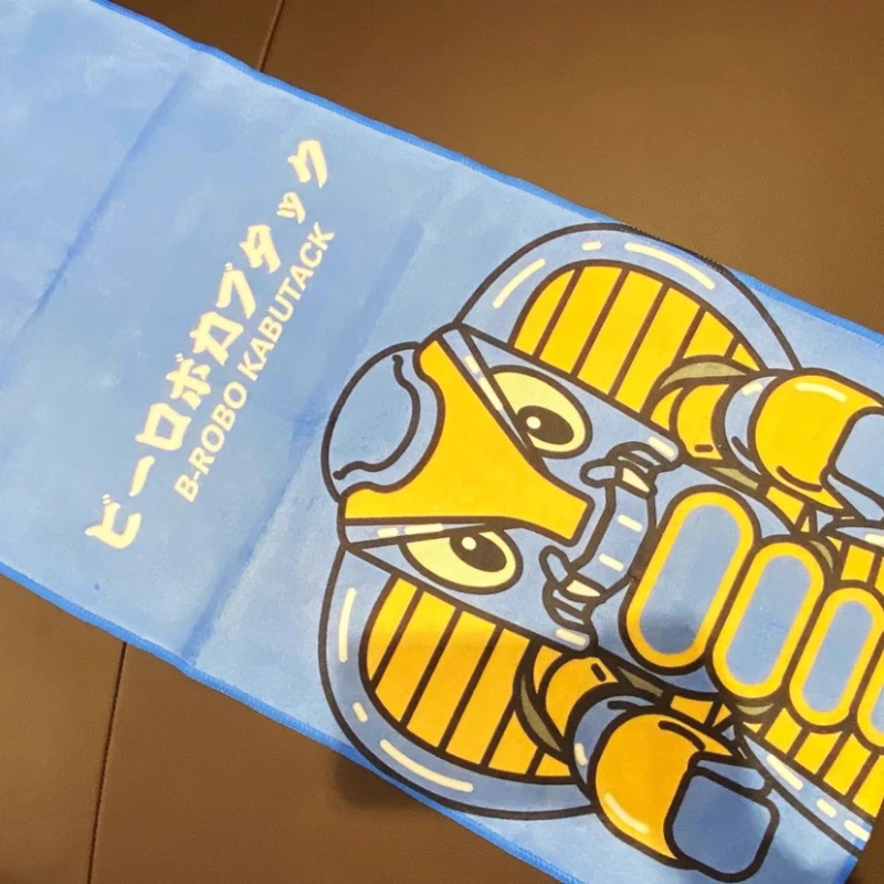 B-Robo Kabutack towel creative high-value DIY cartoon graffiti sweat-absorbing breathable boys sports hand towels to wipe sweat view 4