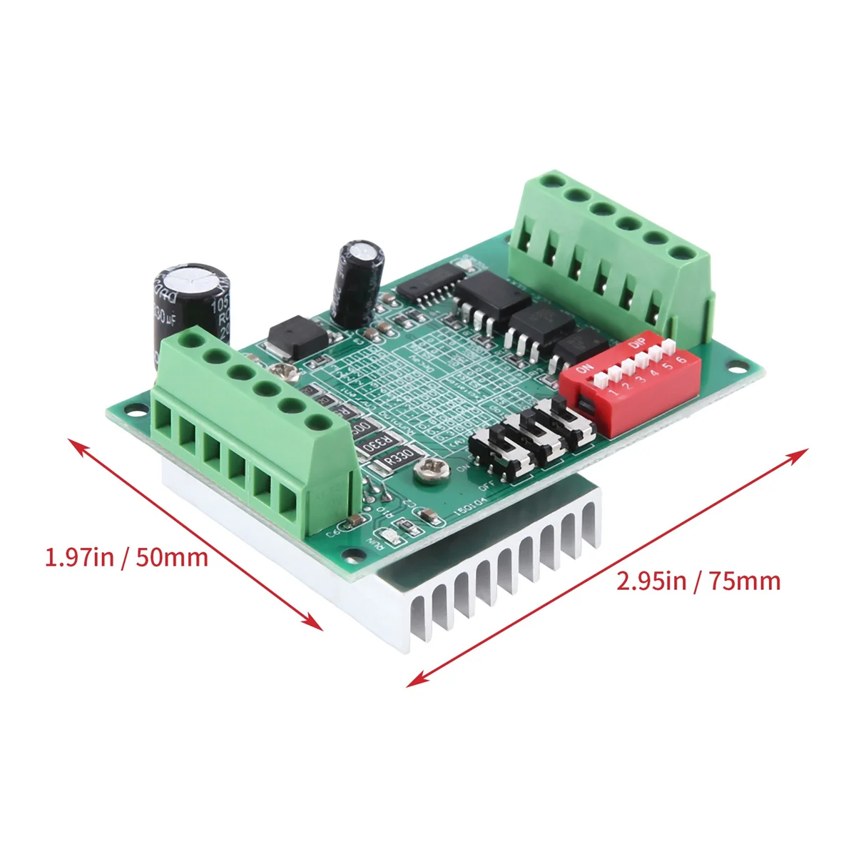 TB6560 3A Stepper Motor Driver 10-Speed Current Multi-Function Stepper Motor Driver Board Single Axis Controller