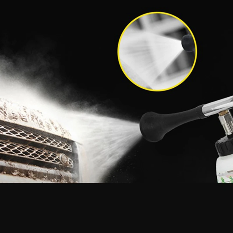 Car High Pressure Washer Dust Remover Dry Cleaning-Gun Tornado Interior Exterior 1000Ml Cleaning Tool (EU For Connector)