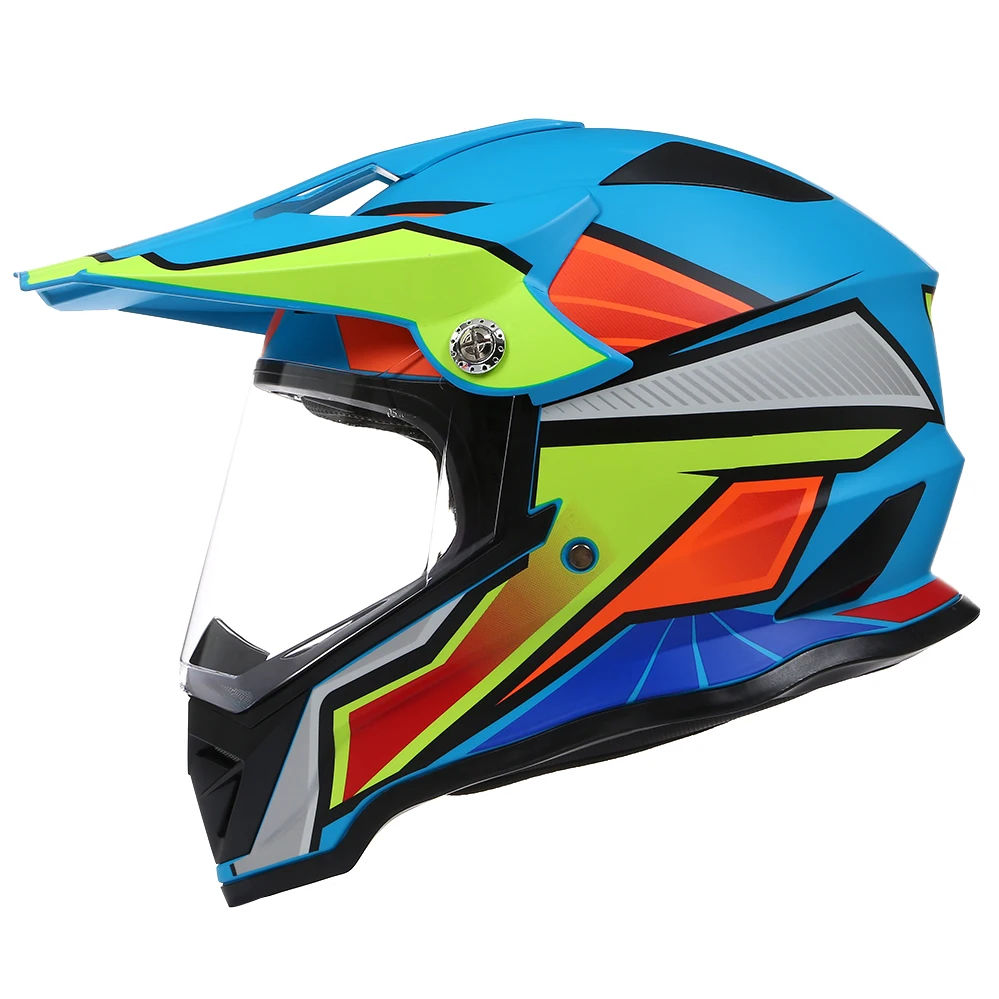 Casque de Karting Professionnel pour Motocross Hors Route, ATV Cross, VTT, DH Racing, Moto D343, Puzzles de Vélo