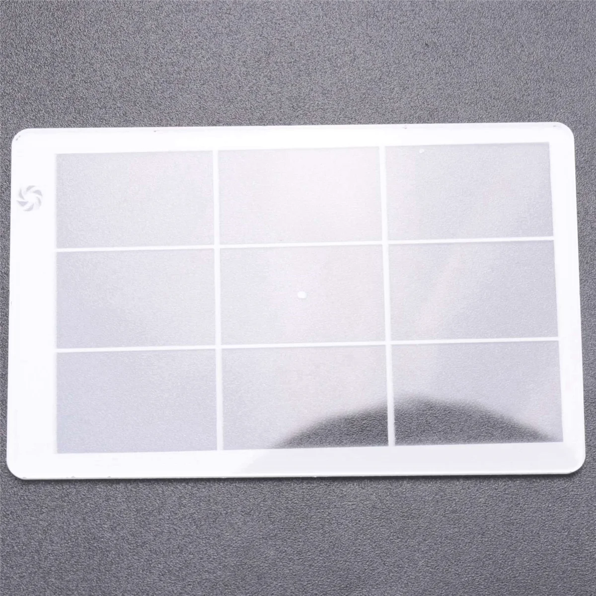 Golden Triangle Composição Tool, View Finder, Visualizador, Fotografia, Pintura, Desenho, Tamanho do cartão de crédito, Fits in Wallet C