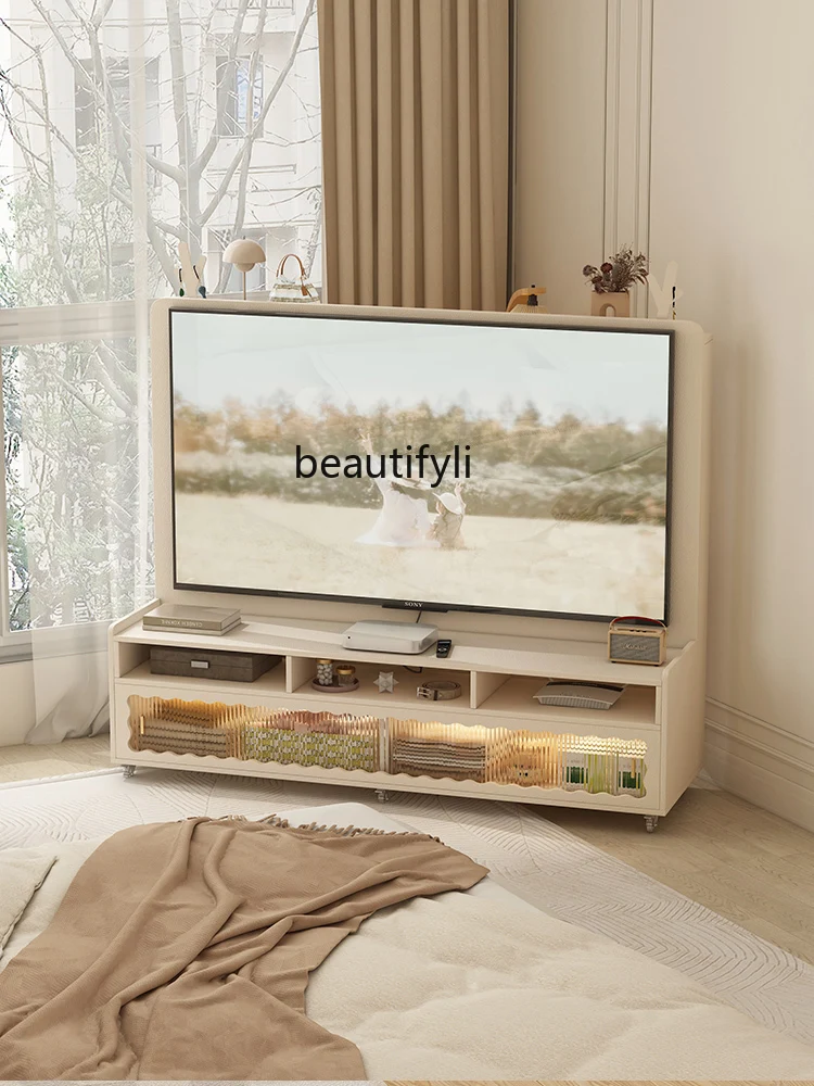 حامل تلفاز متكامل بسيط شمالي ، خلفية تلفاز متحركة ، غرفة معيشة ، مجموعة حائط