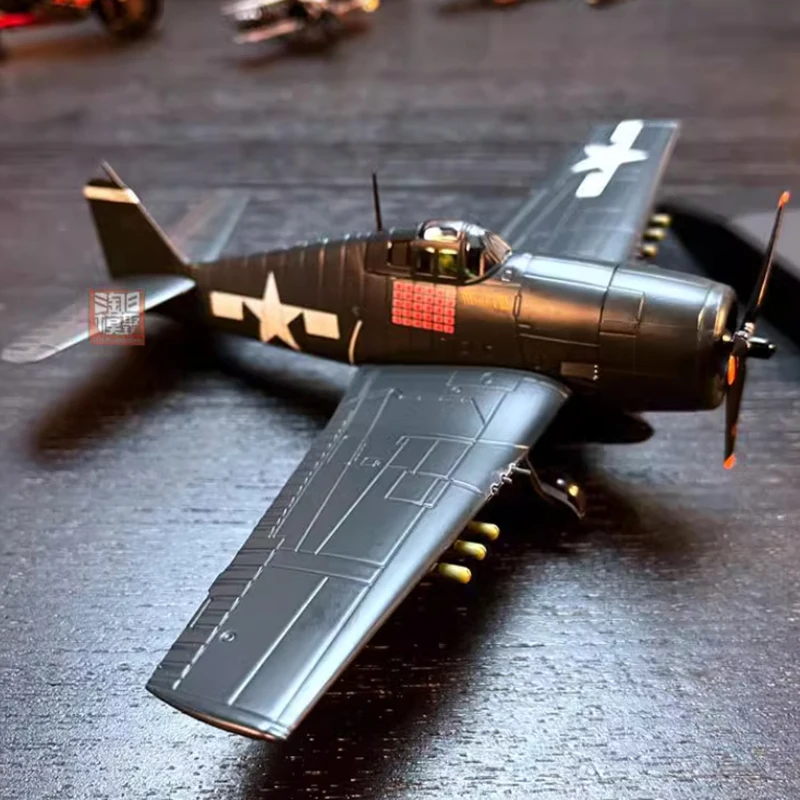 Diecast 1:72 Schaal Amerikaanse Jager F6f F4f F4u Gevechtsvliegtuig Legering Afgewerkt Vliegtuig Simulatie Model Souvenir Geschenken Voor Volwassen Jongen