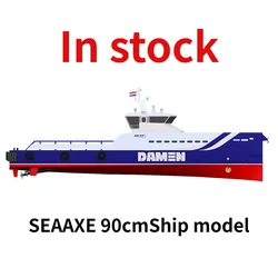 SEAAXE  90cm Simulation Remote Control Ship Model Making 1/35 DIY Wooden Assembly Kit