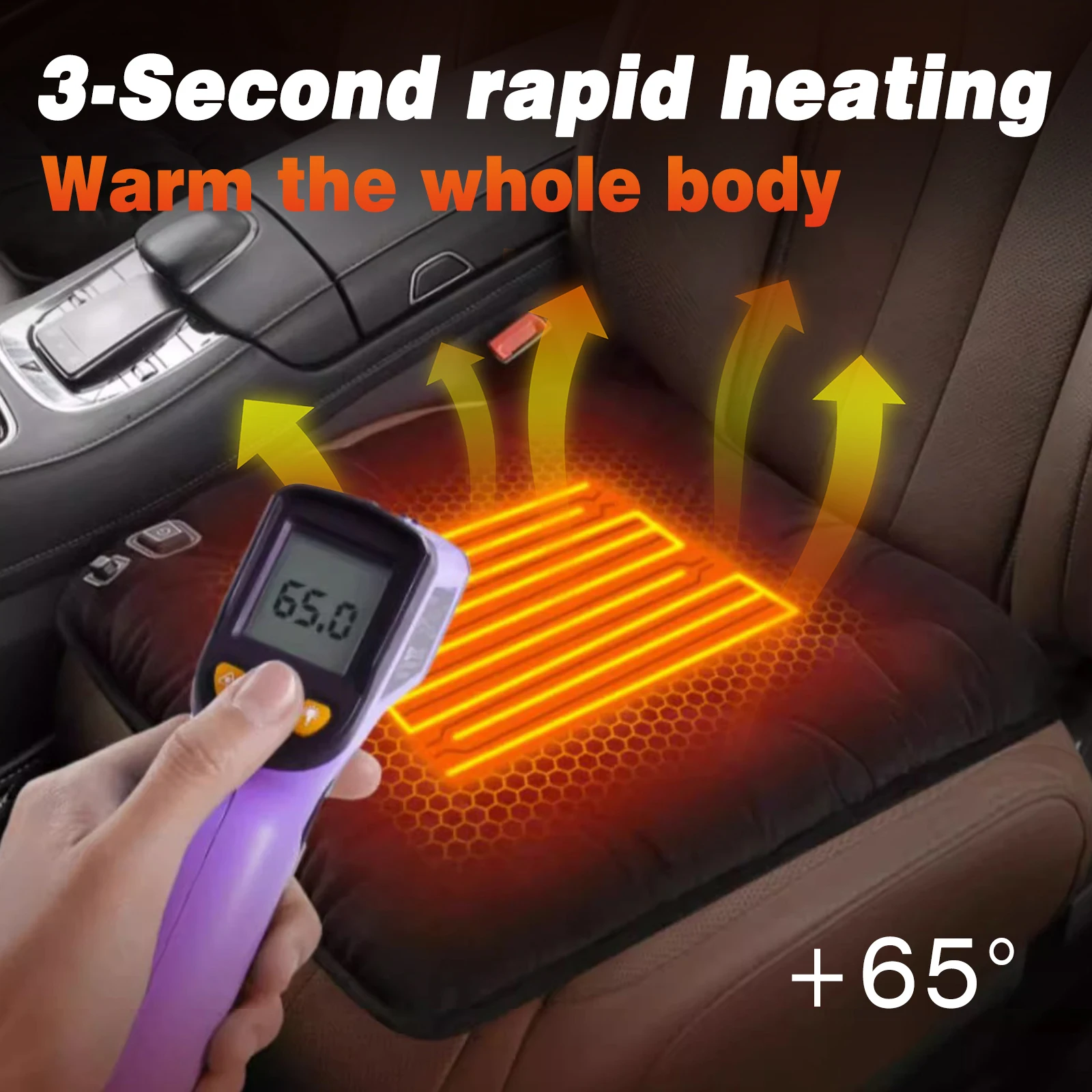 Car Heated Seats Winter Seat Heater Car Seat Heating Cushion Covers Car Electric Heated Seat Car Styling Winter Pad Cushions