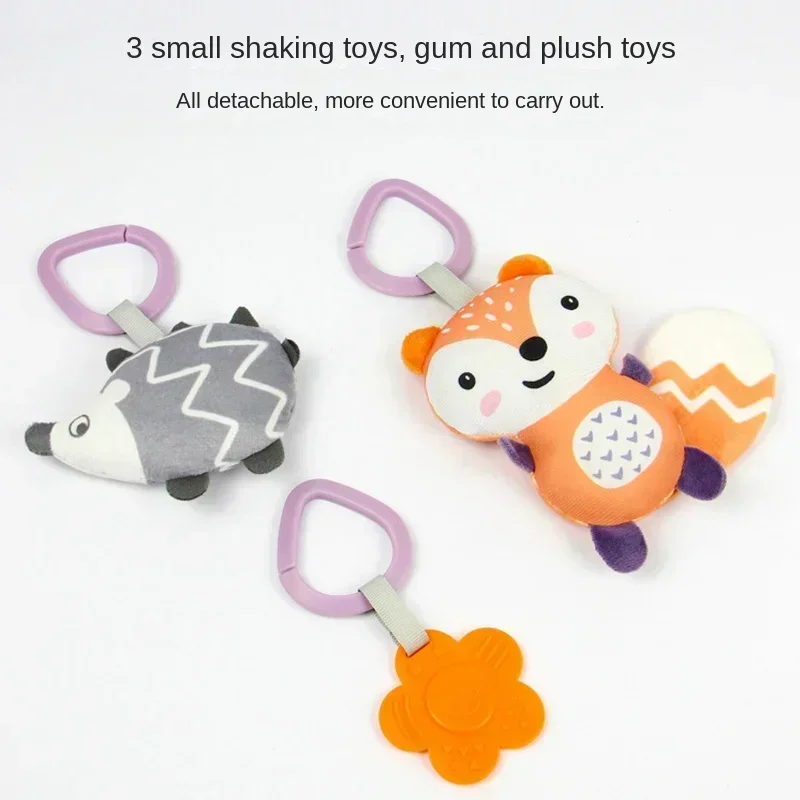 ベビーカー用吊り下げ式ガラガラ、感覚玩具、早期アクティビティセンター、ベビーカーシート用おもちゃ、キックプレイペンダントおもちゃ、幼児向けギフト