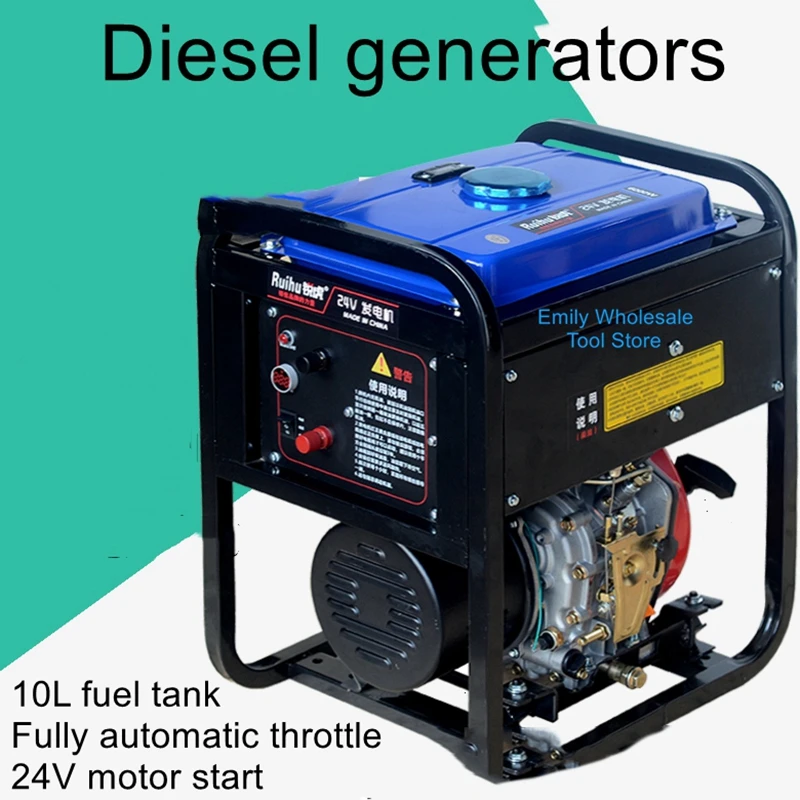 

24V DC generator 24V diesel generator parking air conditioning diesel generator 24V battery charger