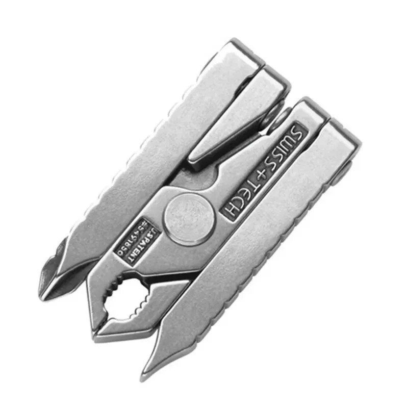 Pocket Multitools Plier Mini Portable Folding Muilti-functional Plier Clamp Keychain Hiking Camping Tool