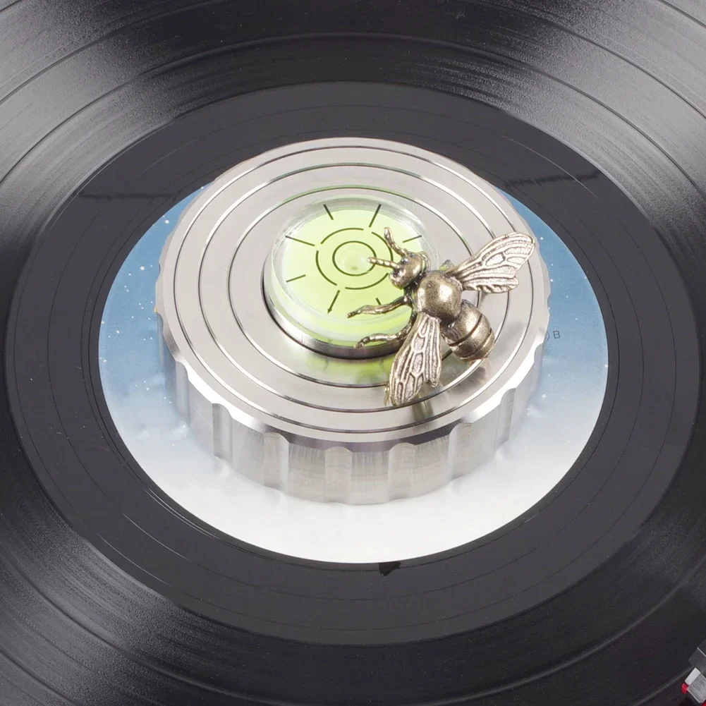 12.5*11*6cm Vinyl Record Clamp Turntable Vibration Reduction Holder Turntable Weight Optimized For Vinyl Playback